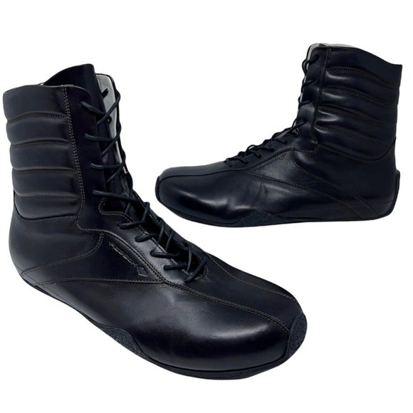 Reebok Mens Boxing Ankle Boots Black 